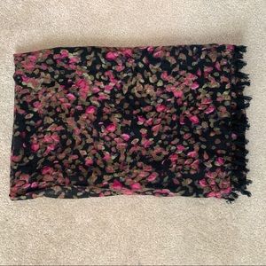 J. Crew floral scarf